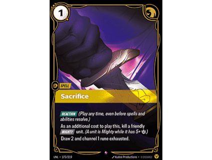 Sacrifice
