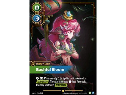 Lillia, Bashful Bloom (V.2 - Showcase)