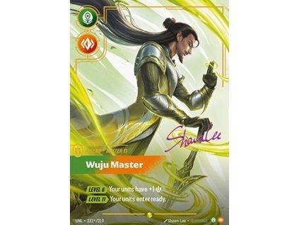 Master Yi, Wuju Master (V.3 - Signed Showcase)