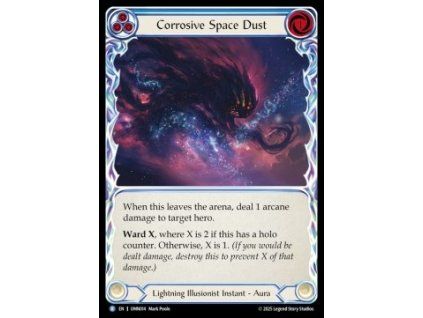 Corrosive Space Dust (Blue) (Rainbow Foil)