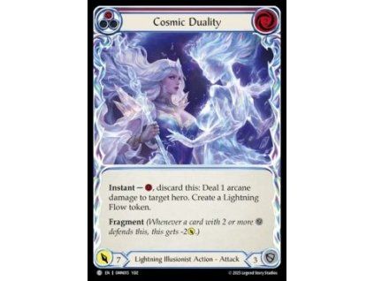 Cosmic Duality (Red) (Rainbow Foil)