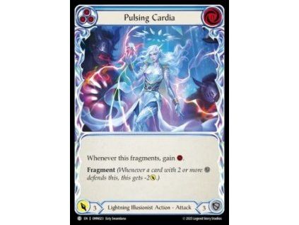 Pulsing Cardia (Blue) (Rainbow Foil)
