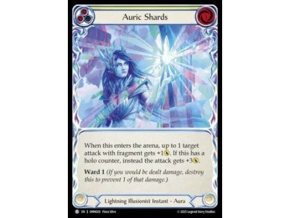 Auric Shards (Yellow) (Rainbow Foil)