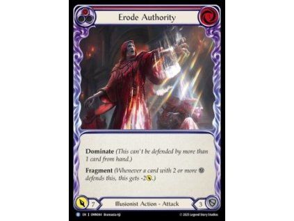 Erode Authority (Red) (Rainbow Foil)