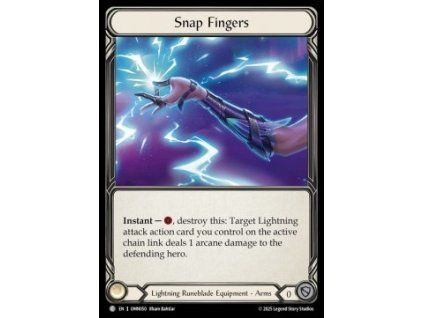 Snap Fingers (Cold Foil)