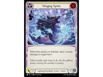 Stinging Sprite (Yellow) (Rainbow Foil)