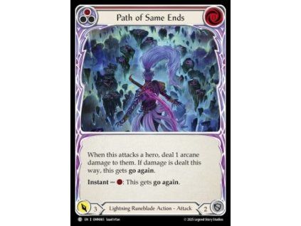 Path of Same Ends (Red) (Regular)