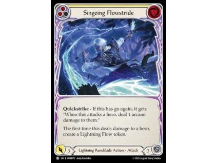Singeing Flowstride (Yellow) (Regular)