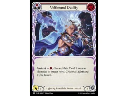 Voltbound Duality (Red) (Rainbow Foil)