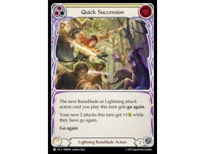 Quick Succession (Yellow) (Rainbow Foil)