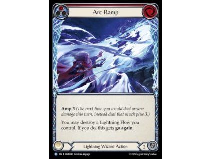 Arc Ramp (Red) (Rainbow Foil)