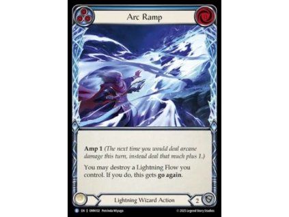 Arc Ramp (Blue) (Rainbow Foil)