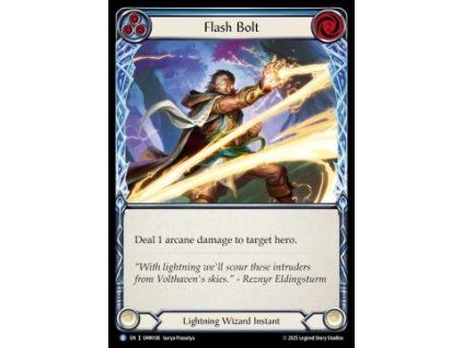 Flash Bolt (Blue) (Rainbow Foil)