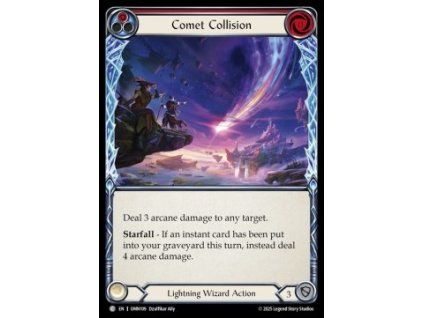 Comet Collision (Red) (Rainbow Foil)