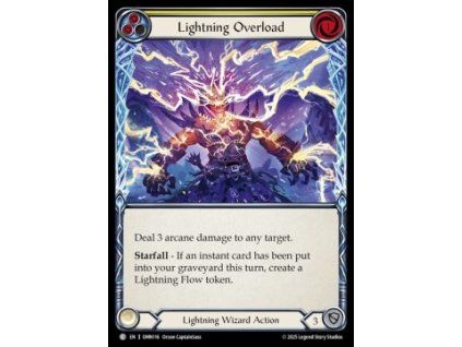 Lightning Overload (Yellow) (Rainbow Foil)