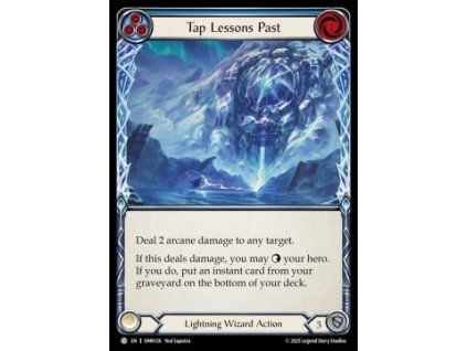 Tap Lessons Past (Blue) (Rainbow Foil)