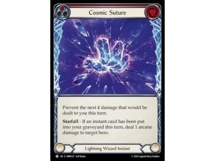 Cosmic Suture (Red) (Rainbow Foil)