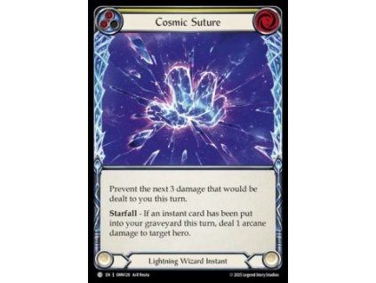 Cosmic Suture (Yellow) (Rainbow Foil)
