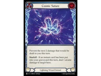 Cosmic Suture (Blue) (Rainbow Foil)