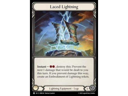 Laced Lightning (Cold Foil)