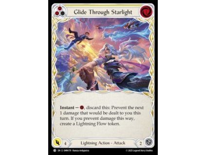Glide Through Starlight (Yellow) (Rainbow Foil)