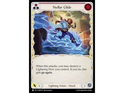 Stellar Glide (Red) (Rainbow Foil)