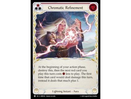 Chromatic Refinement (Red) (Rainbow Foil)