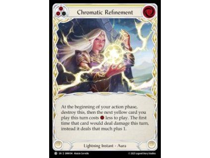 Chromatic Refinement (Yellow) (Rainbow Foil)
