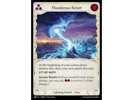 Thunderous Retort (Yellow) (Regular)