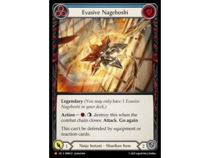 Evasive Nageboshi (Cold Foil)