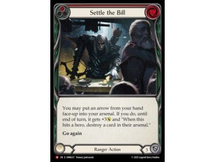 Settle the Bill (Rainbow Foil)