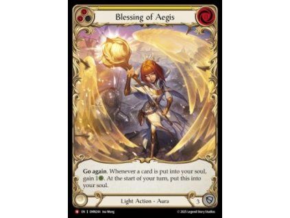 Blessing of Aegis (Extended Art Cold Foil)