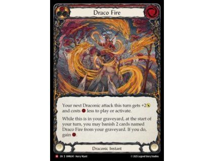 Draco Fire (Rainbow Foil)