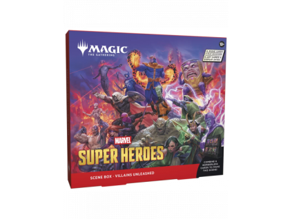 Marvel Super Heroes — Villains Unleashed Scene Box