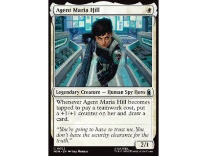 Agent Maria Hill