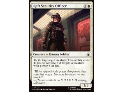 Raft Security Officer
