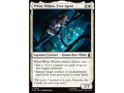 White Widow, Free Agent