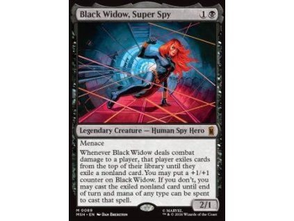 Black Widow, Super Spy