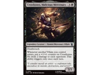 Crossbones, Malicious Mercenary