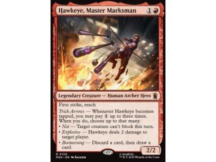 Hawkeye, Master Marksman