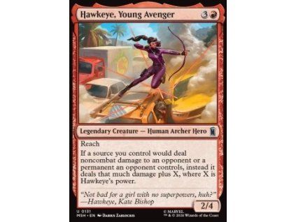 Hawkeye, Young Avenger