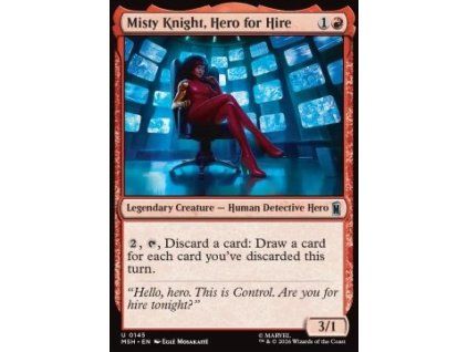 Misty Knight, Hero for Hire