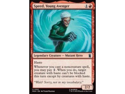 Speed, Young Avenger