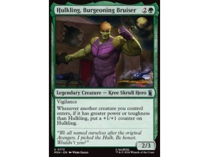 Hulkling, Burgeoning Bruiser