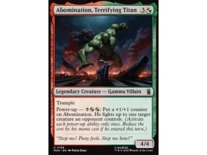 Abomination, Terrifying Titan