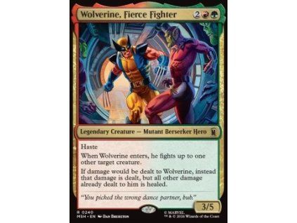 Wolverine, Fierce Fighter