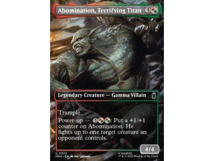 Abomination, Terrifying Titan