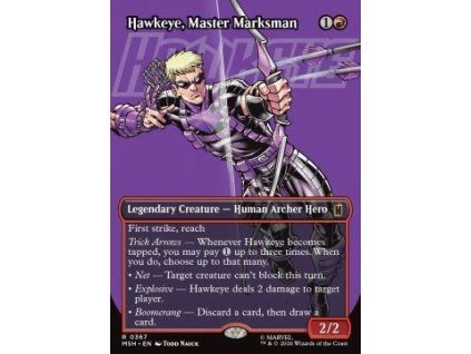 Hawkeye, Master Marksman