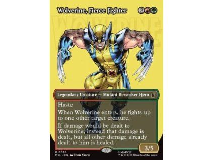 Wolverine, Fierce Fighter