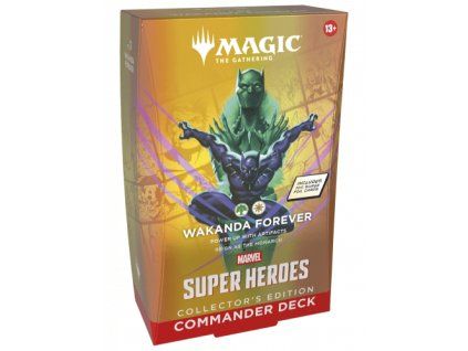 Commander Marvel Super Heroes - Wakanda Forever - Collector's Edition